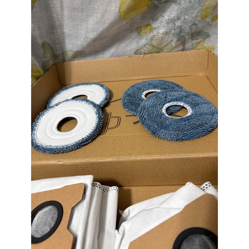 Eufy C20 Robotic Vacuum Accessory Kit 6 Dust Bags and 4 Microfiber Mopping Pads